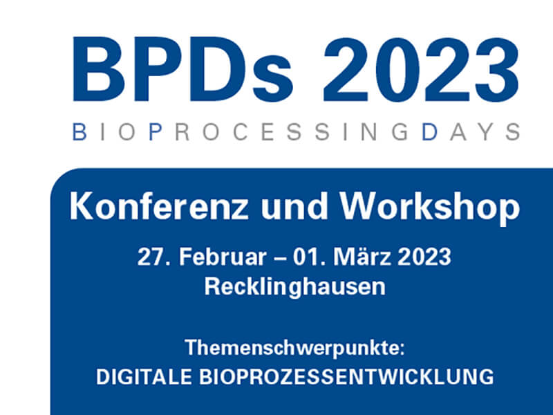 BPD Workshop 2023 BioProcessingDays