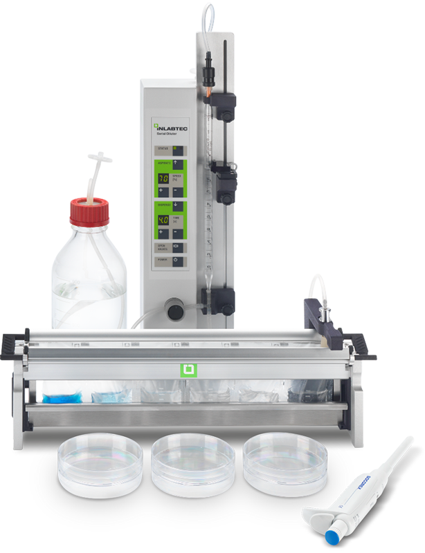 [Translate to EN:] Inlabtec Serial Diluter UA